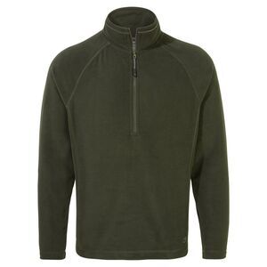 Craghoppers Mens Expert Corey 200 Half Zip Fleece Top / Dark Cedar